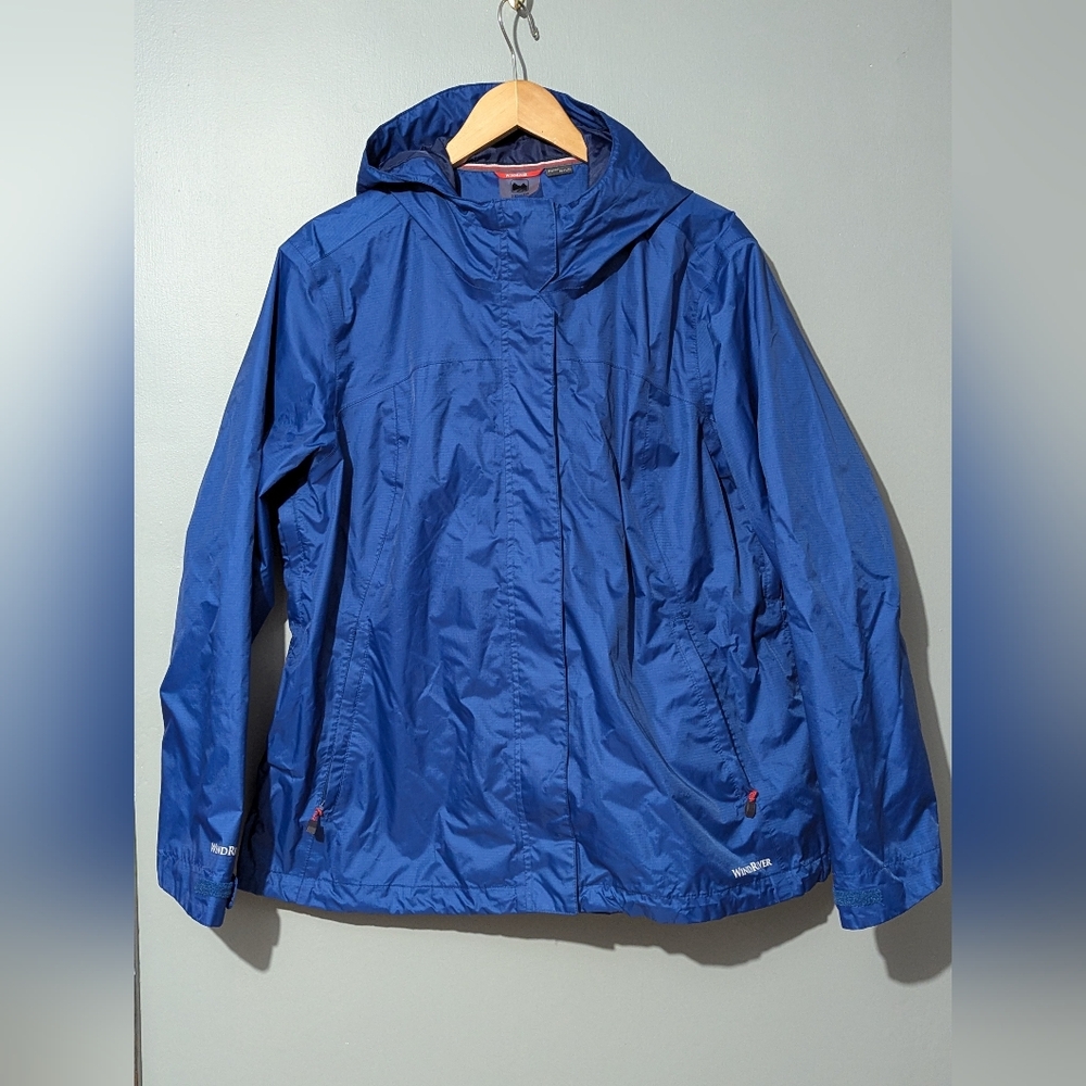 Wind River Hyper Dri Waterproof Blue Women's 2XL Rain‎ Jacket